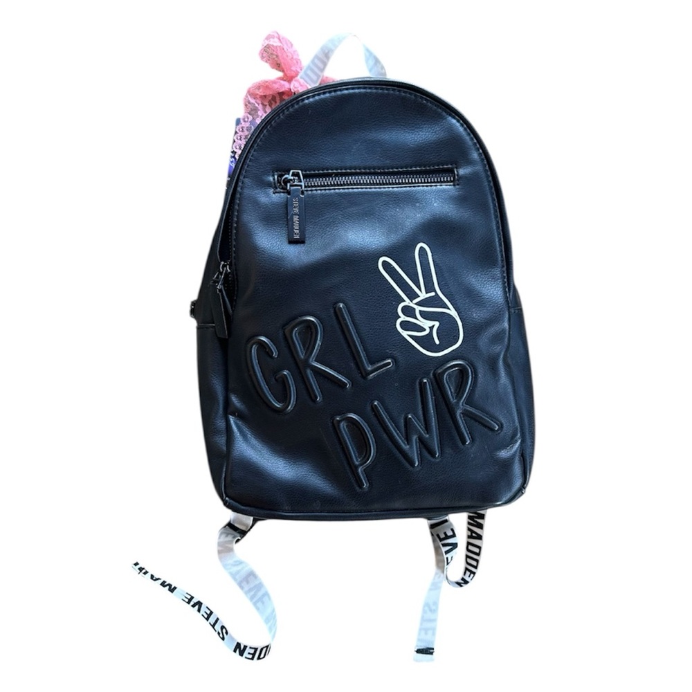 Steve Madden Backpack with GRL PWR Design